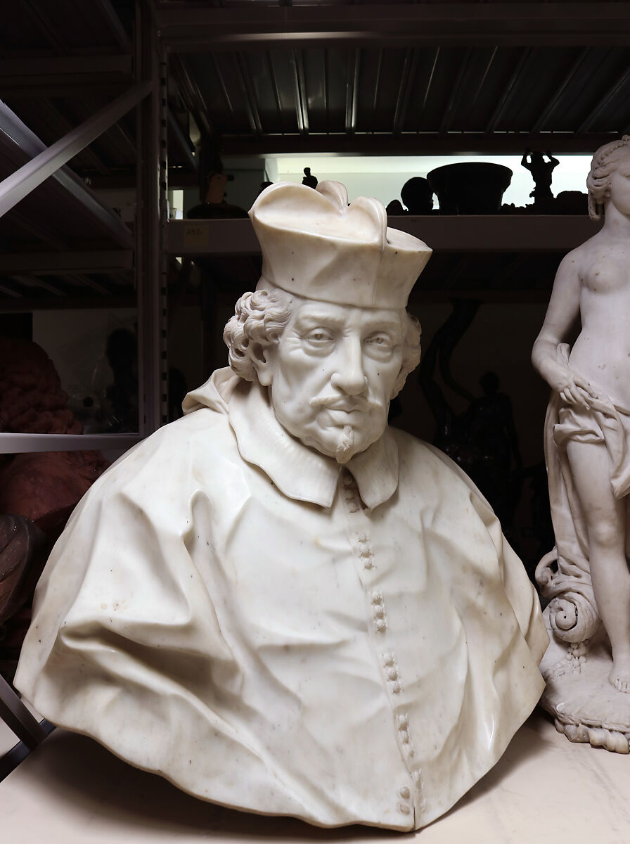 Cardinal Raimondo Capizucchi (1616–1691), Probably by Domenico Guidi (Italian, 1625–1701), Marble, Italian, Rome