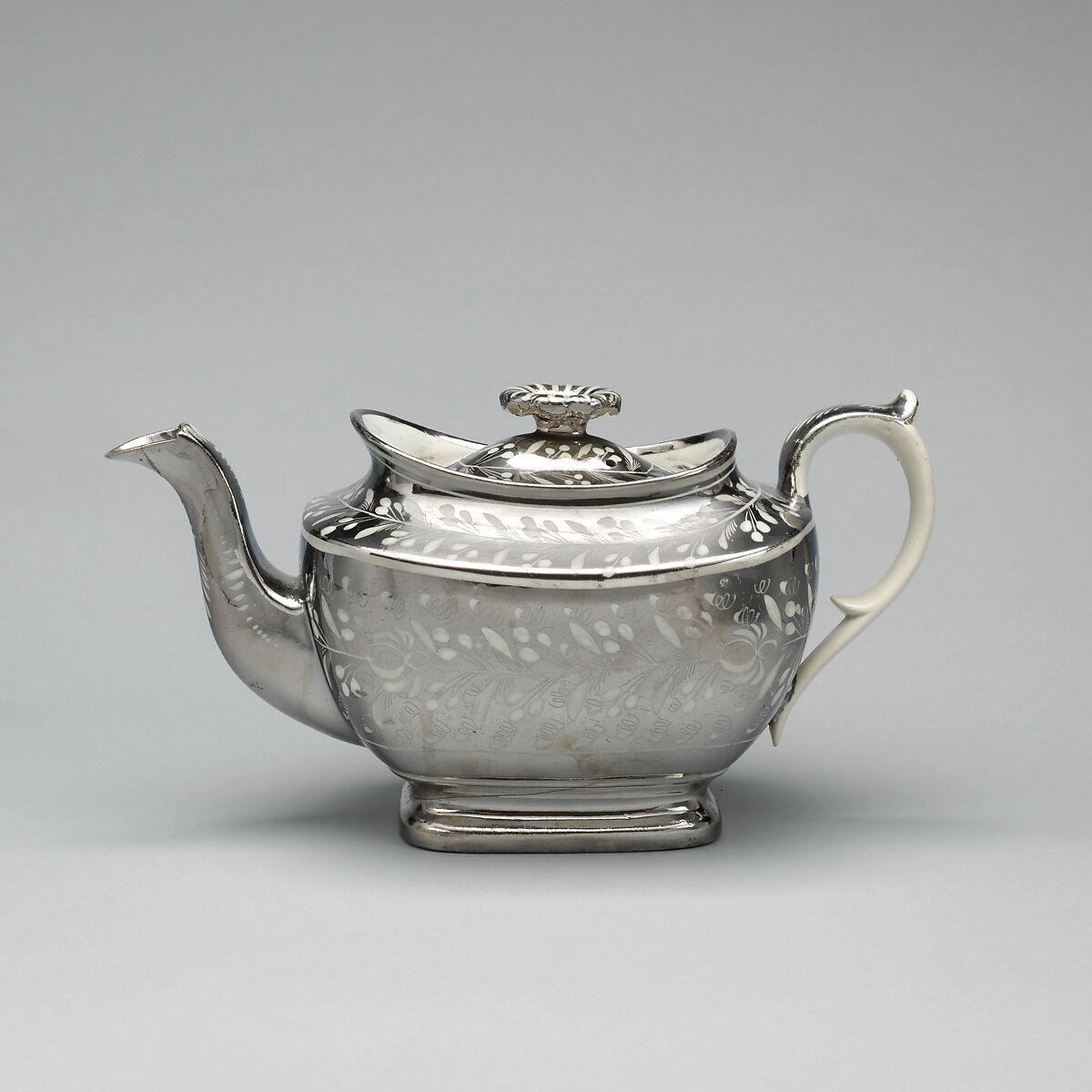 Teapot British, Staffordshire The Metropolitan Museum of Art