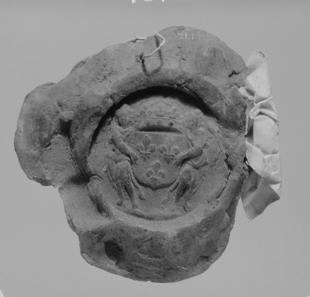 Seal of Louis XIV, Red wax, French