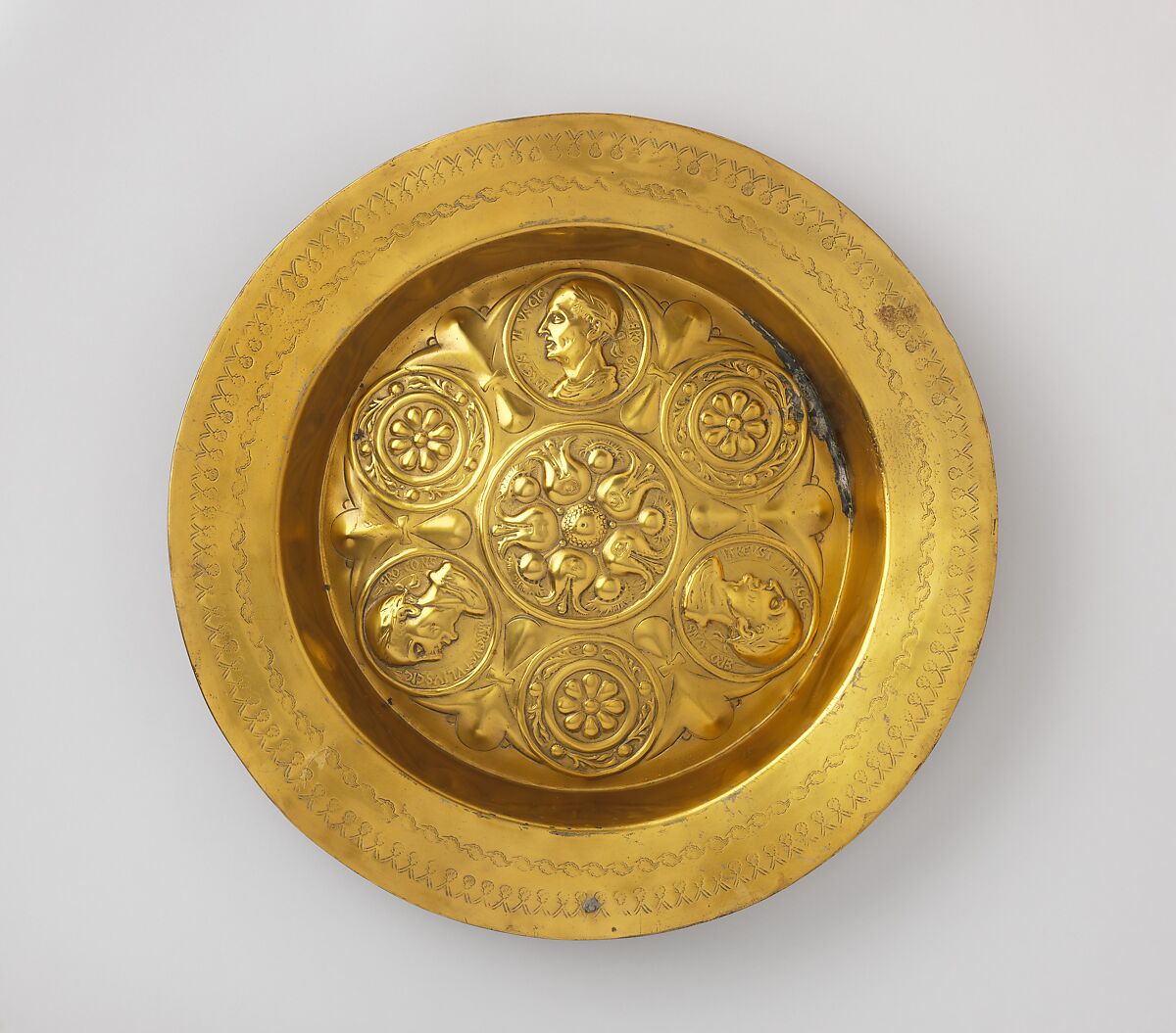 Basin, Brass, German