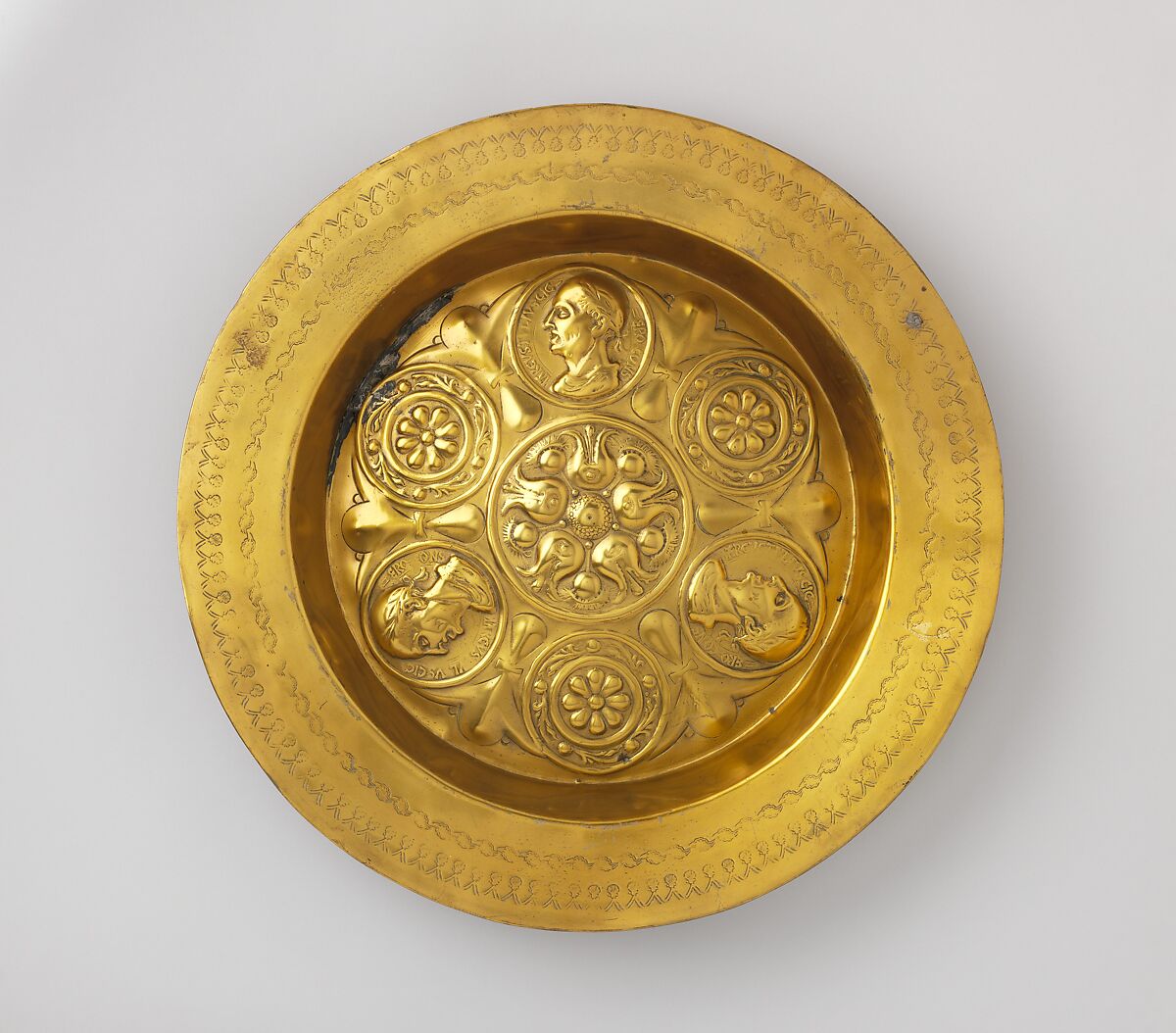 Basin, Brass, German