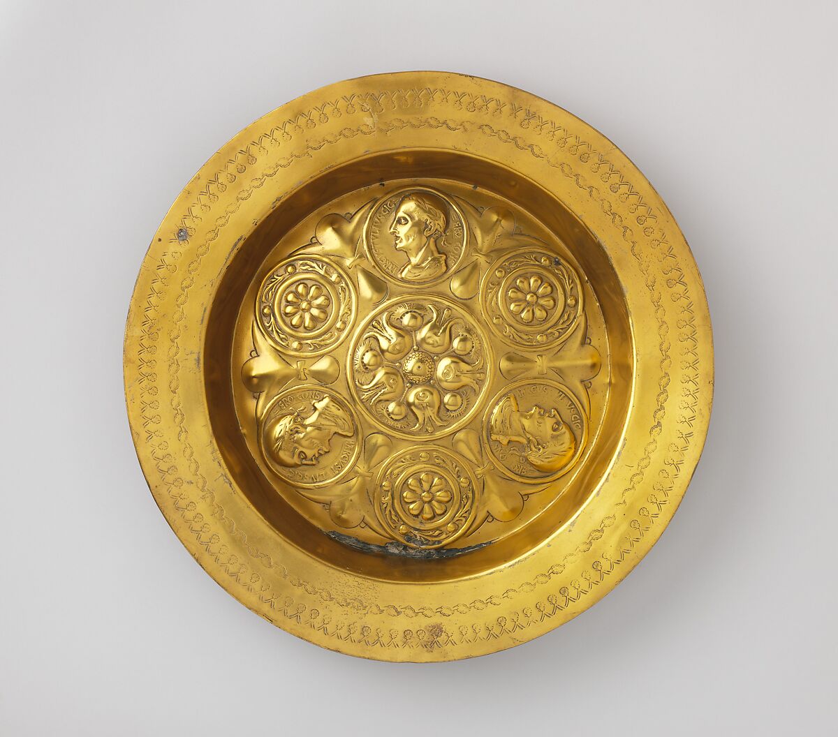 Basin, Brass, German 