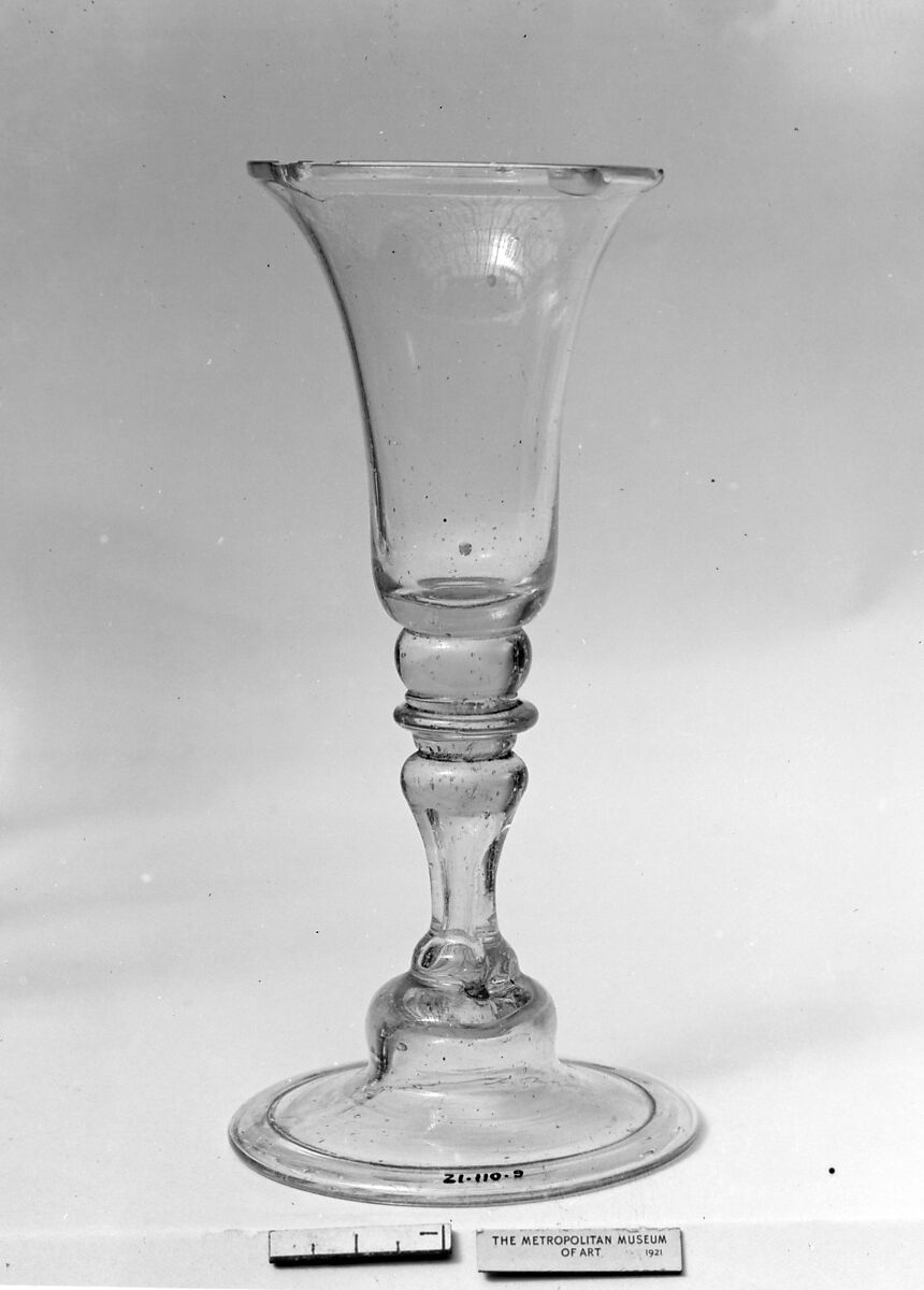 Wineglass, Glass, Dutch or Flemish 