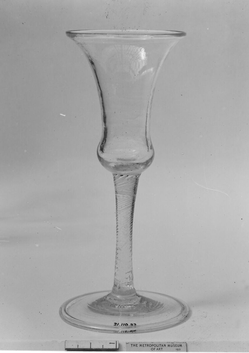 Wineglass, Glass, Dutch or Flemish 