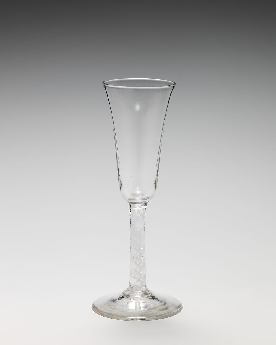 Ale or champagne glass, Glass, British 