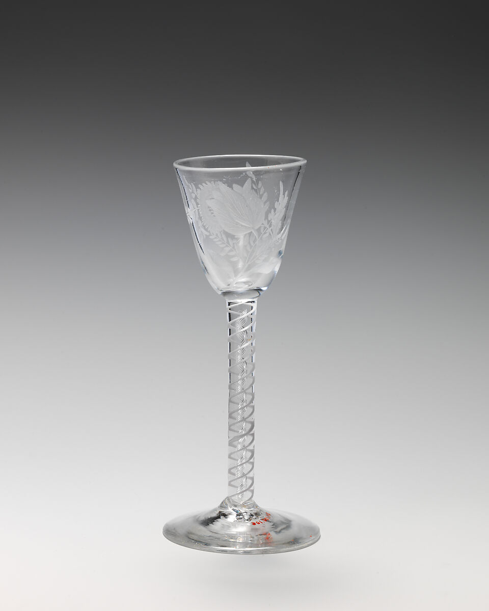 Wineglass, Glass, British 