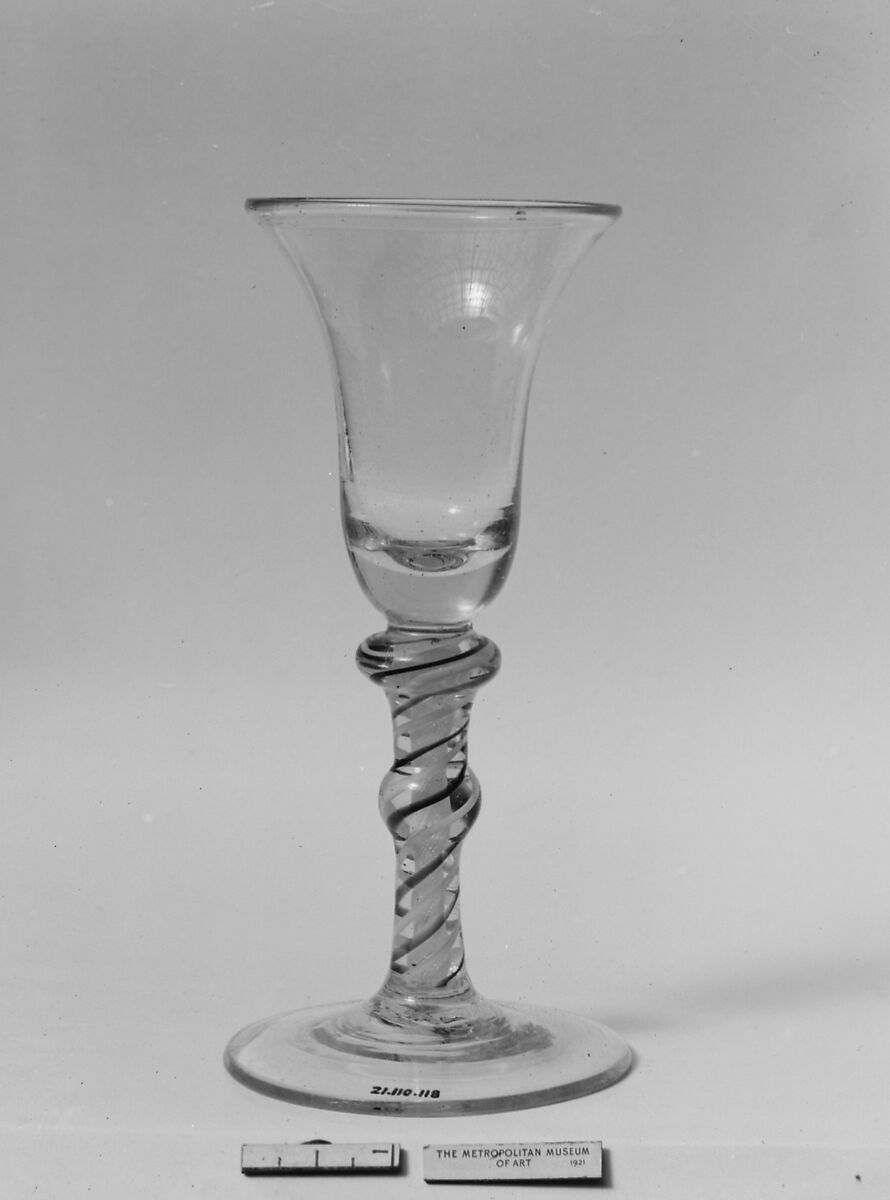 Wineglass, Glass, Dutch or Flemish 