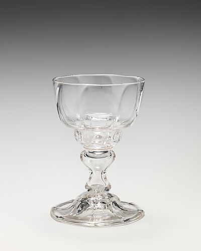 Sweetmeat glass (one of a pair)