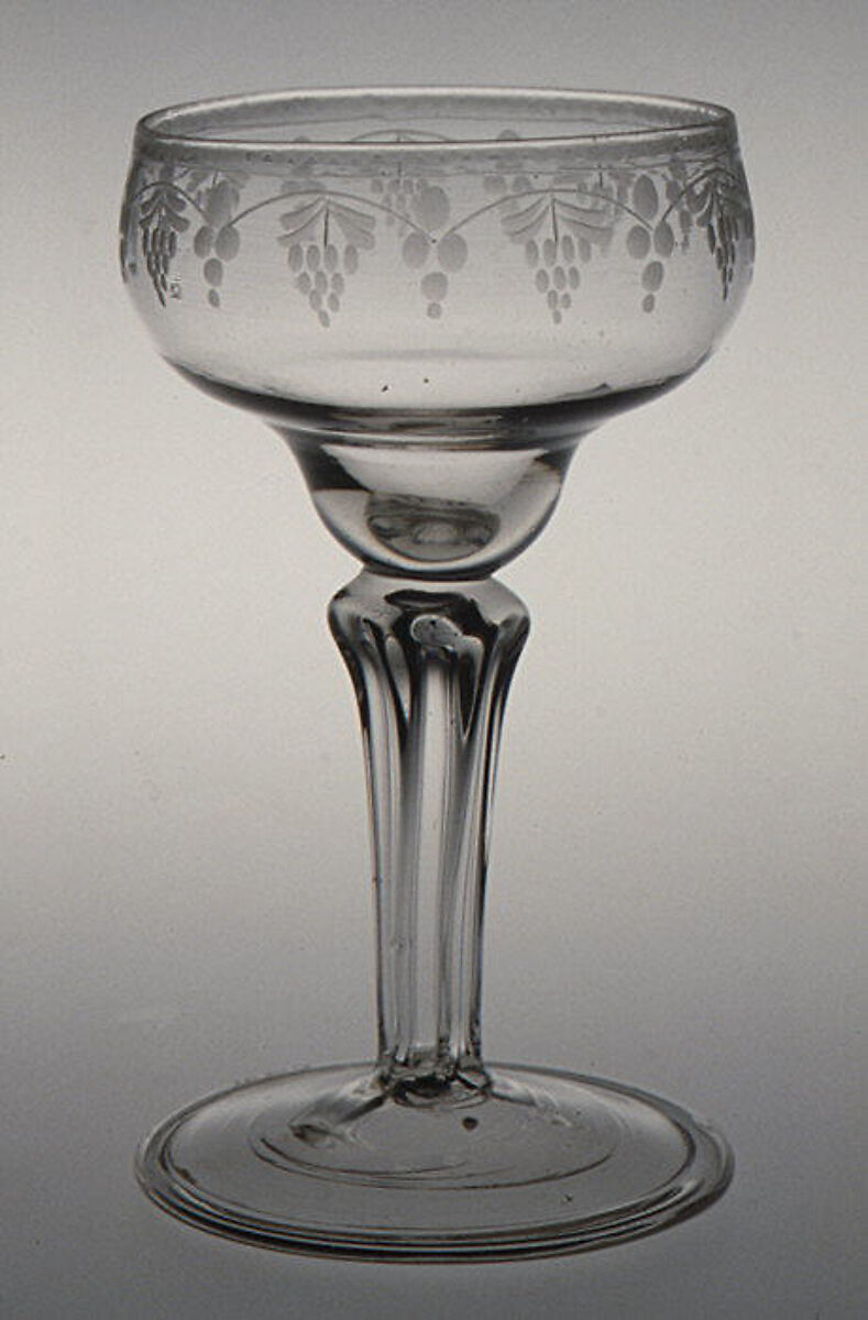 Wineglass, Glass, Dutch or Flemish 