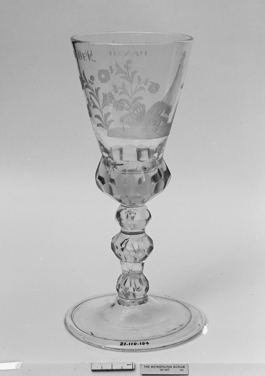 Wineglass, Glass, German or Dutch 