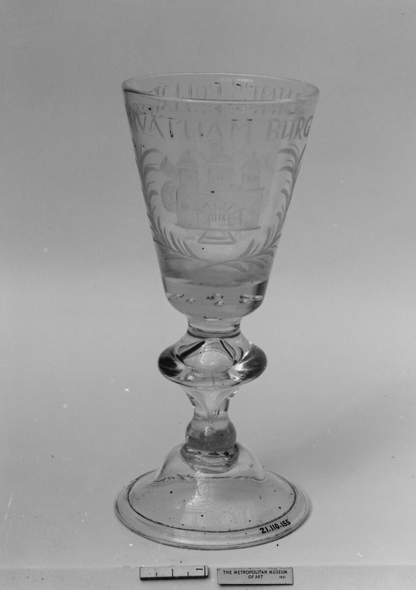 Wineglass, Glass, German or Dutch 