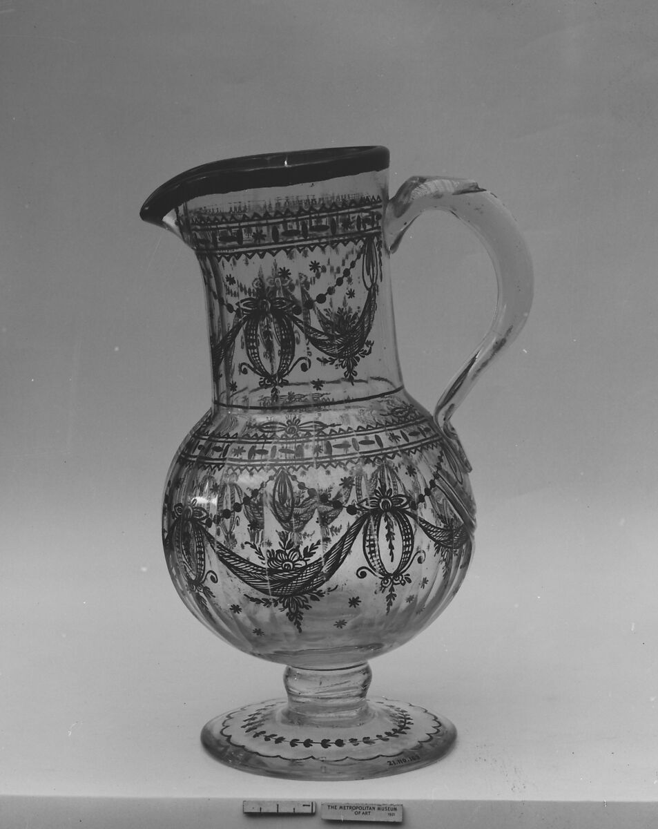 Jug, Glass, possibly German