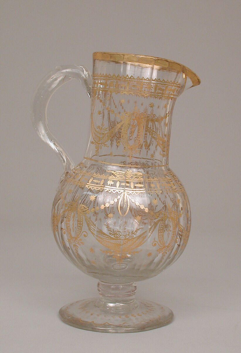 Jug, Glass, possibly German 