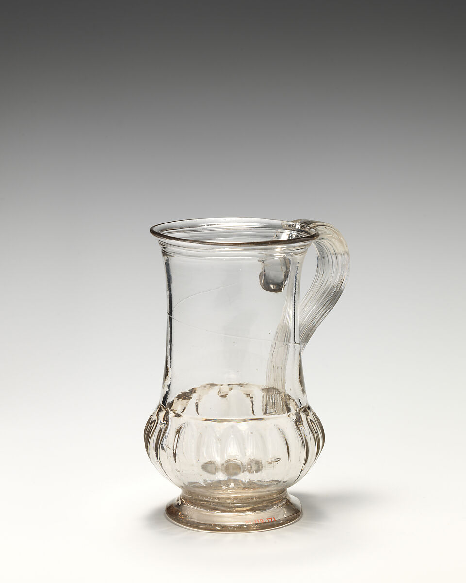 Mug, Glass, probably British