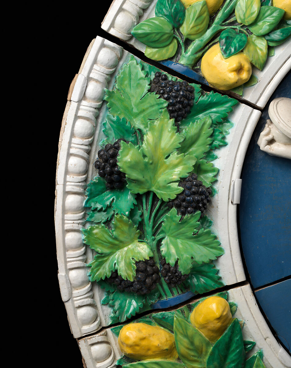 Prudence, Andrea della Robbia (Italian, 1435–1525), Glazed terracotta, Italian, Florence