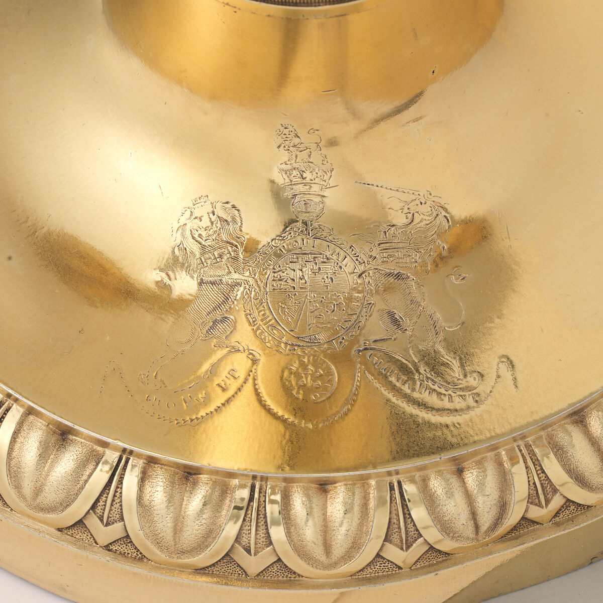 Pair of candelabra bearing the arms of the Duke of York (1763–1827), Henri Auguste (French, Paris 1759–1816 Port-au-Prince), Silver, French, Paris