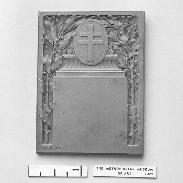 Lorraine, Medalist: Georges-Henri Prud'homme (French, Cap Breton, Landes 1873–1947 Paris), Bronze, struck, French
