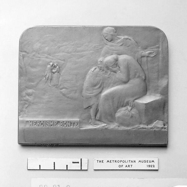 Here the Barbarians have Passed, Medalist: Raoul Lamourdedieu (French, Fauguerolles, Lot-et-Garonne 1877–1953), Bronze, struck, French
