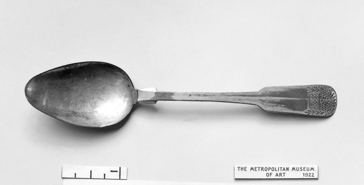 Teaspoon, Sheffield plate, British 