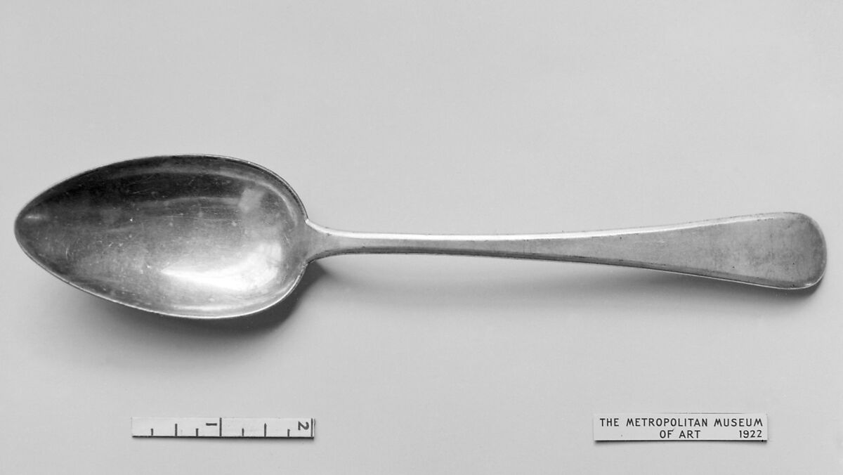 Tablespoon, Sheffield plate, British, Sheffield 