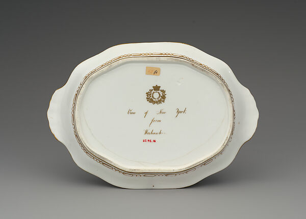 Spoon tray, Copeland &amp; Garrett, Bone china, British, Stoke-on-Trent, Staffordshire