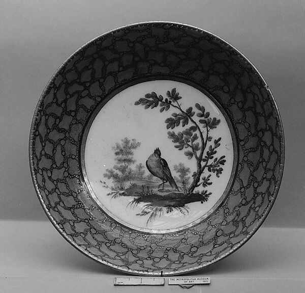 Saucer, Sèvres Manufactory (French, 1740–present) (?), Soft-paste porcelain, French, Sèvres 