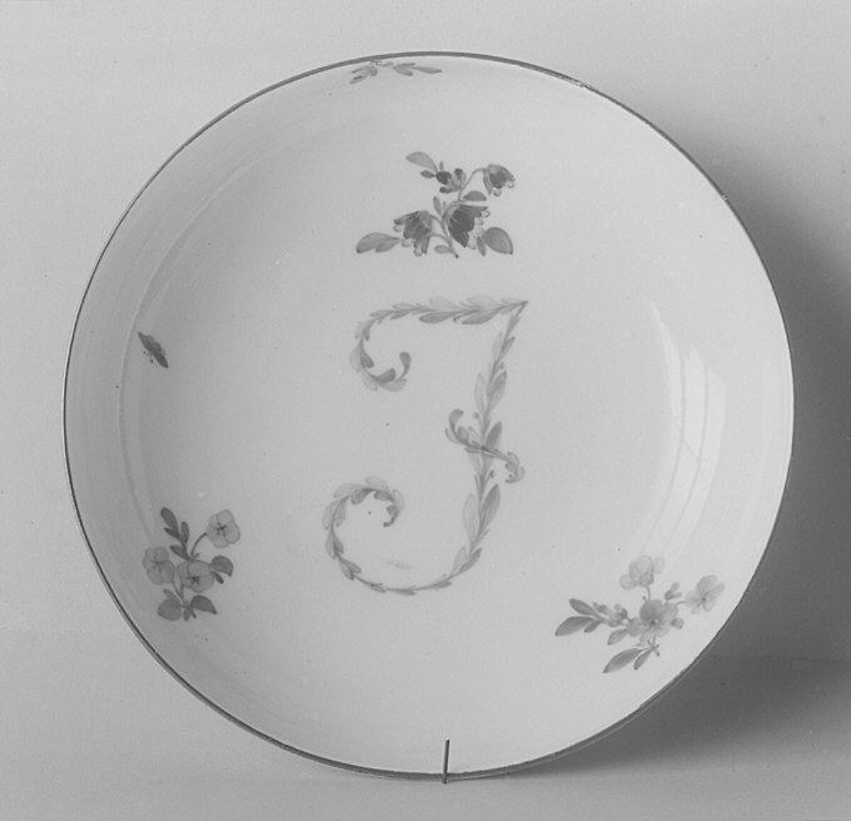 Saucer (part of a set), Royal Porcelain Manufactory, Berlin (German, founded 1763), Hard-paste porcelain, German, Berlin 