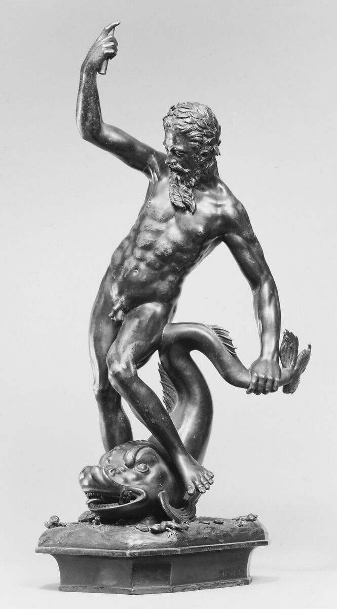 Neptune, Bronze, German, probably Nuremberg 