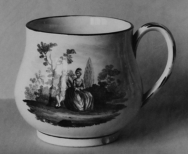 Cup (part of a set), Josiah Wedgwood and Sons (British, Etruria, Staffordshire, 1759–present), Creamware, British, Etruria, Staffordshire 