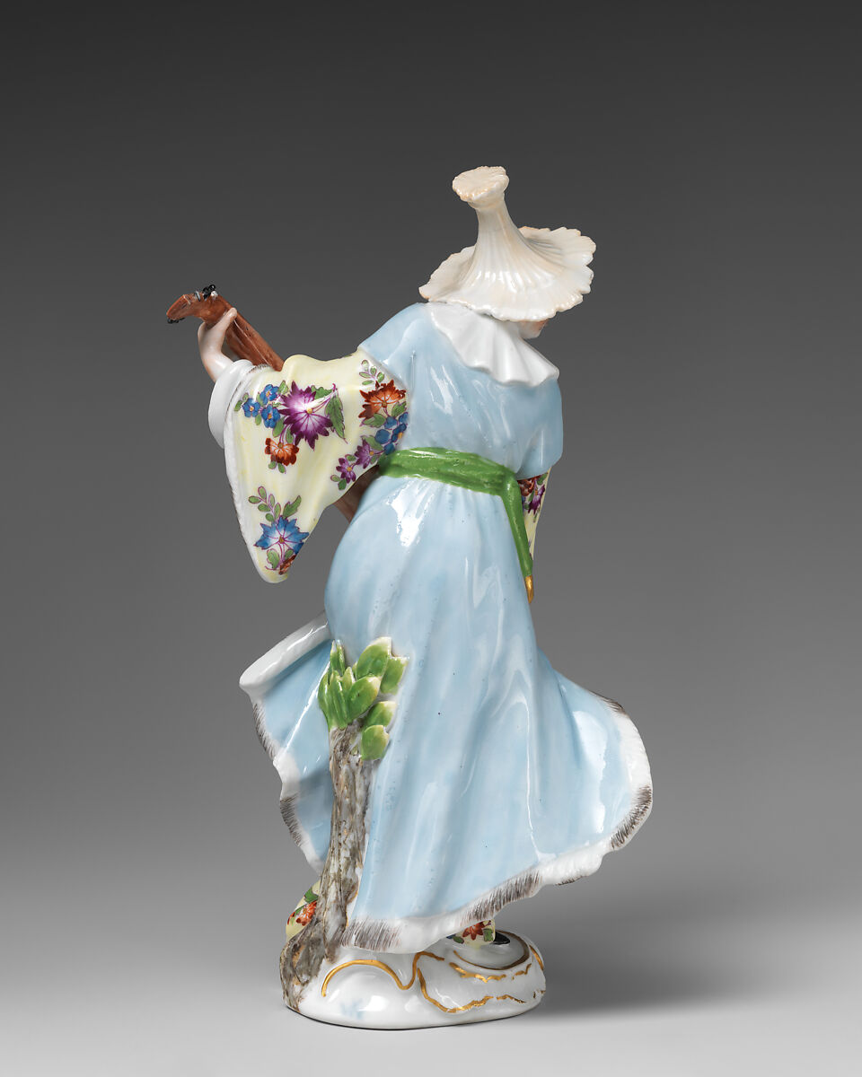 Chinese musician, Meissen Manufactory (German, 1710–present), Hard-paste porcelain, German, Meissen