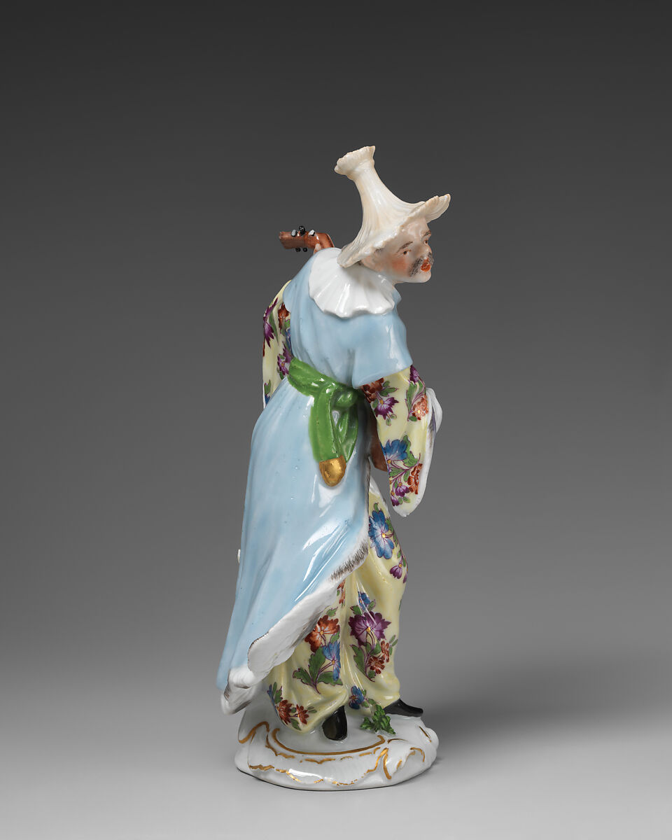 Chinese musician, Meissen Manufactory (German, 1710–present), Hard-paste porcelain, German, Meissen