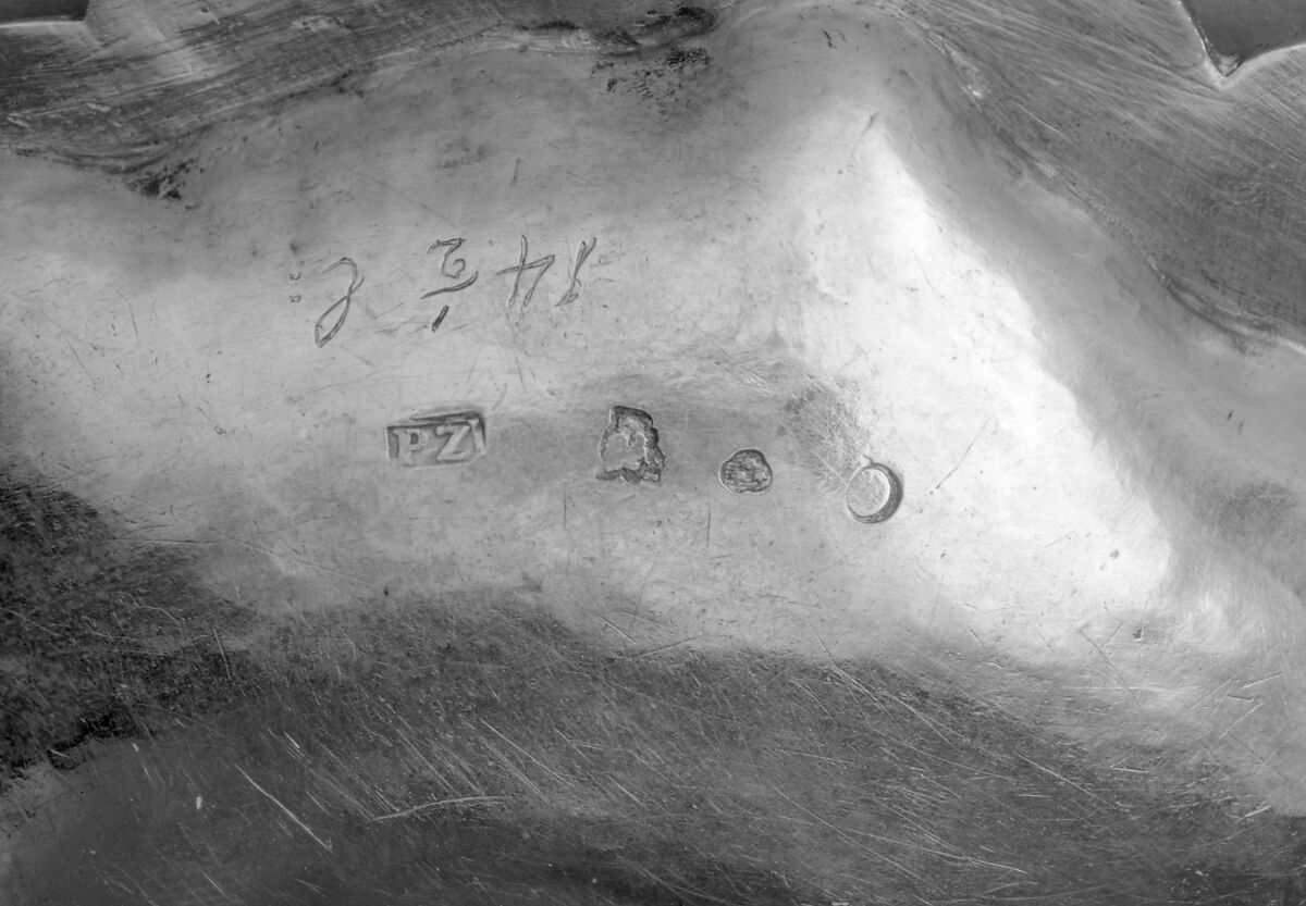 Chamber candlestick (one of a pair), Pehr Zethelius (working 1766–1810), Silver, Swedish, Stockholm