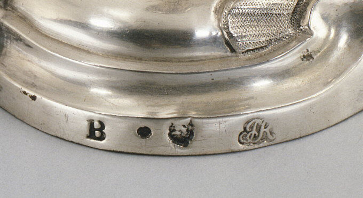 Candlestick (one of a pair), Jonas Thomasson Ronander (1717–1786, working after 1749), Silver, Swedish, Stockholm