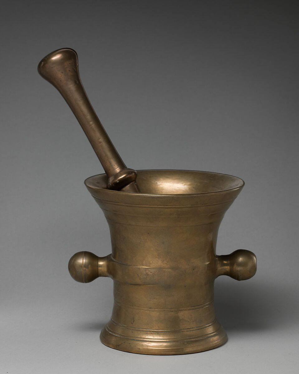 Mortar and pestle British or American The Metropolitan Museum of Art