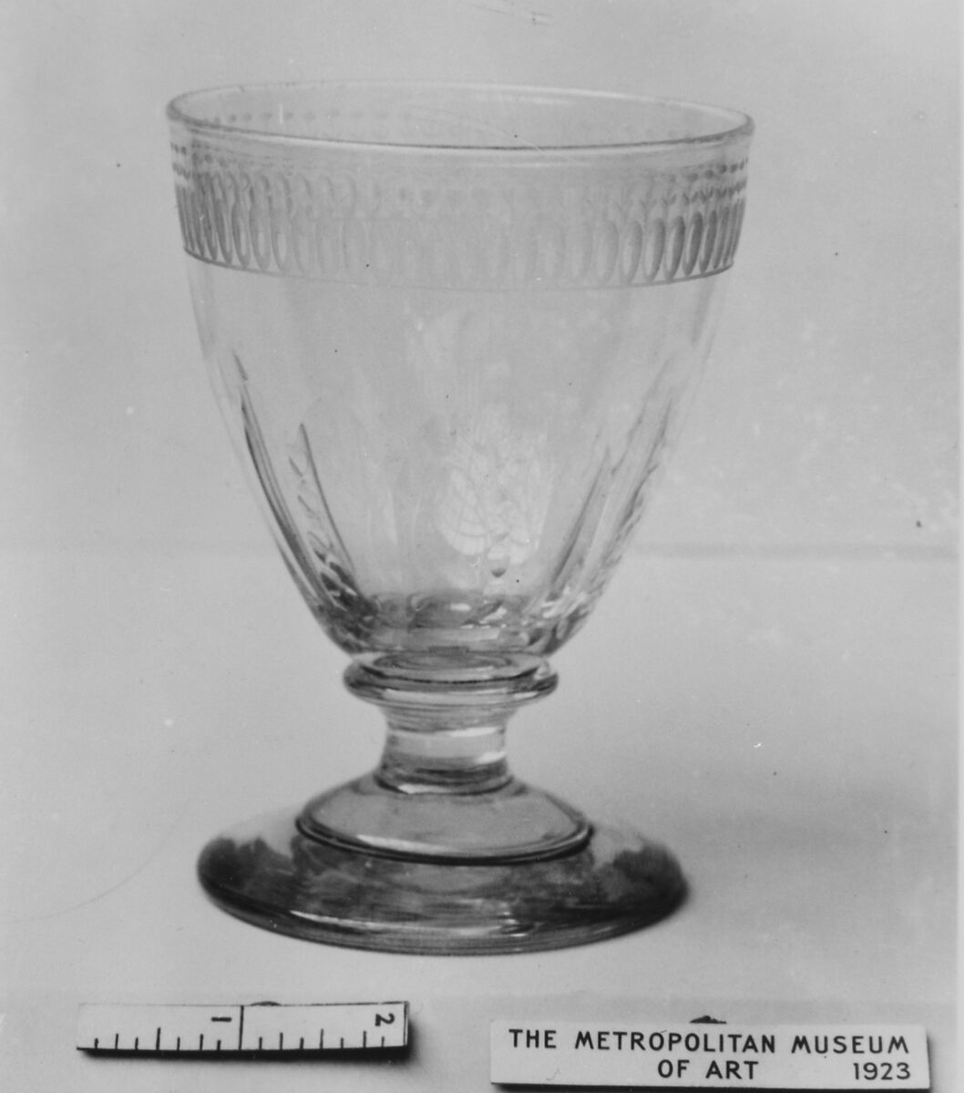 Toddy glass, Glass, British
