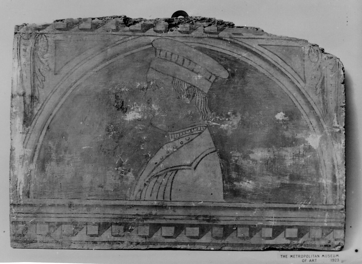 Head of a man, North Italian Painter  , late 15th century, Tempera on wood, Italian