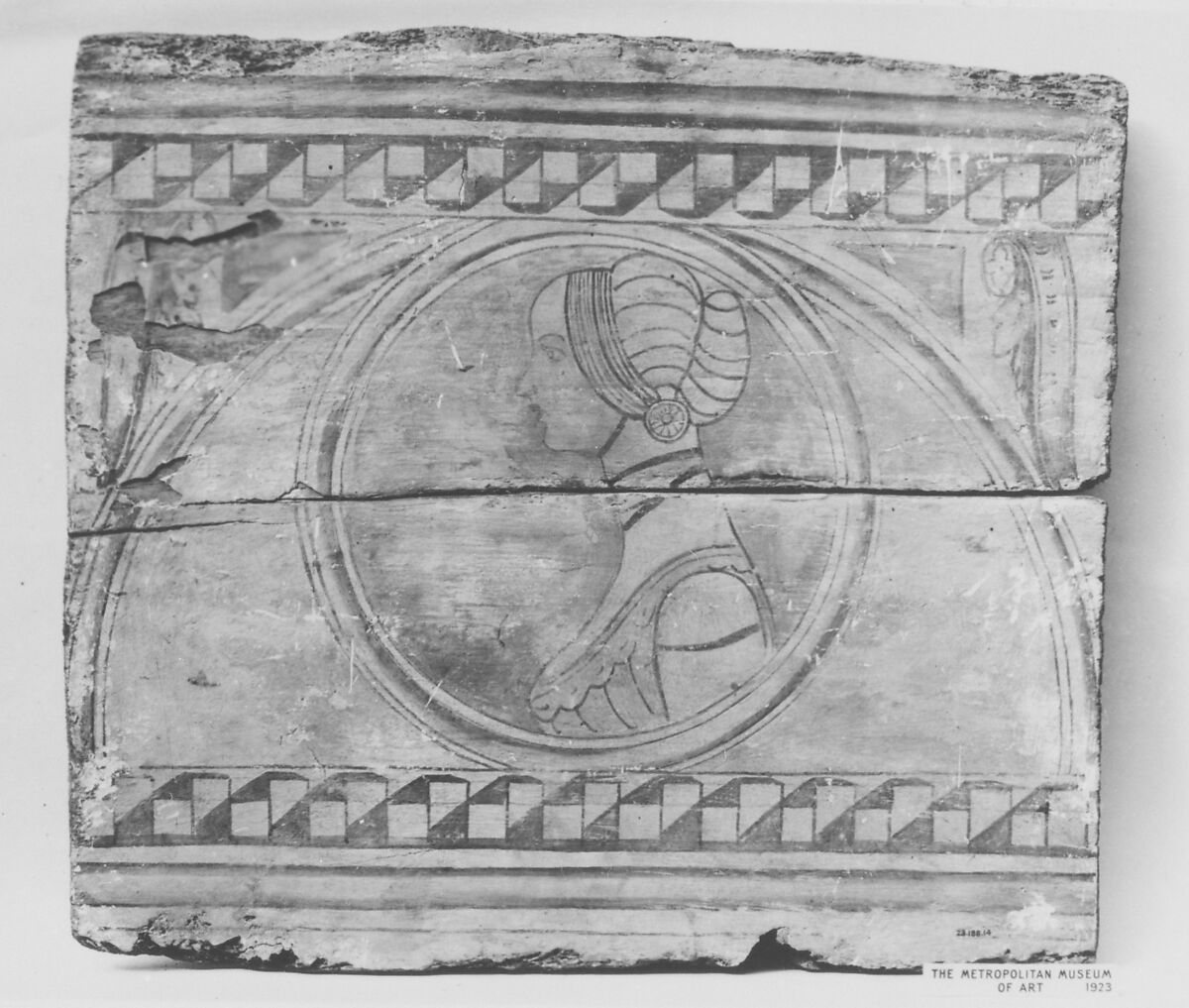 Head of a woman, North Italian Painter  , late 15th century, Tempera on wood, Italian