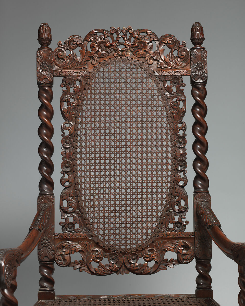 Armchair, Walnut, British