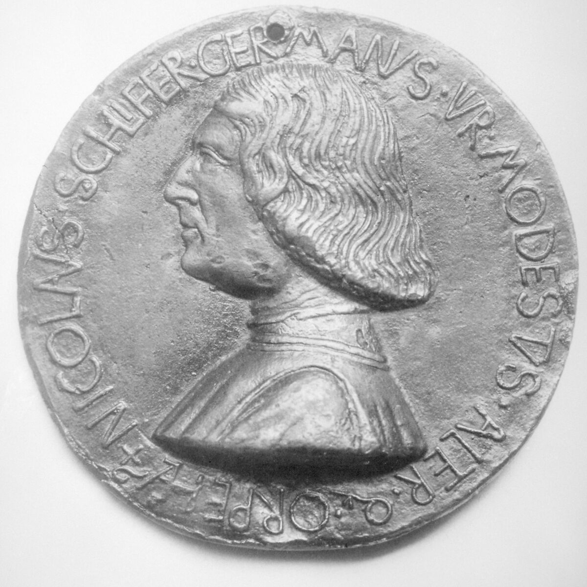 Nicholas Schlifer, Medalist: Giovanni Boldù (Italian, Venice, active 1454–77), Bronze, Italian, Venice 