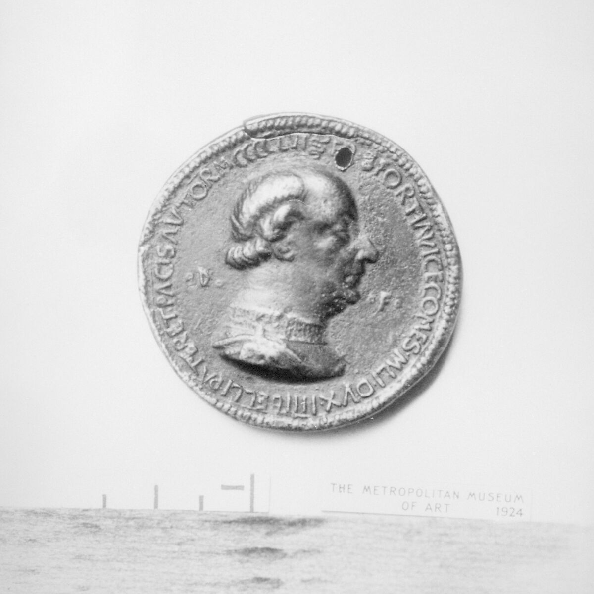 Francesco and Galeazzo Maria Sforza, Medalist: Gian Francesco Enzola (Italian, active 1456–78), Bronze, Italian, Parma 