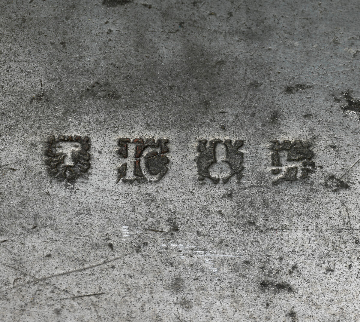Dish, Pewter, British