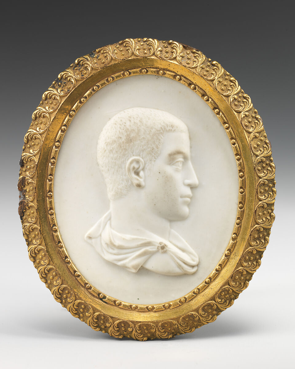 Portrait of the Emperor Valerian, Josiah Wedgwood (British, Burslem, Stoke-on-Trent 1730–1795 Burslem, Stoke-on-Trent), White jasperware, British, Staffordshire 