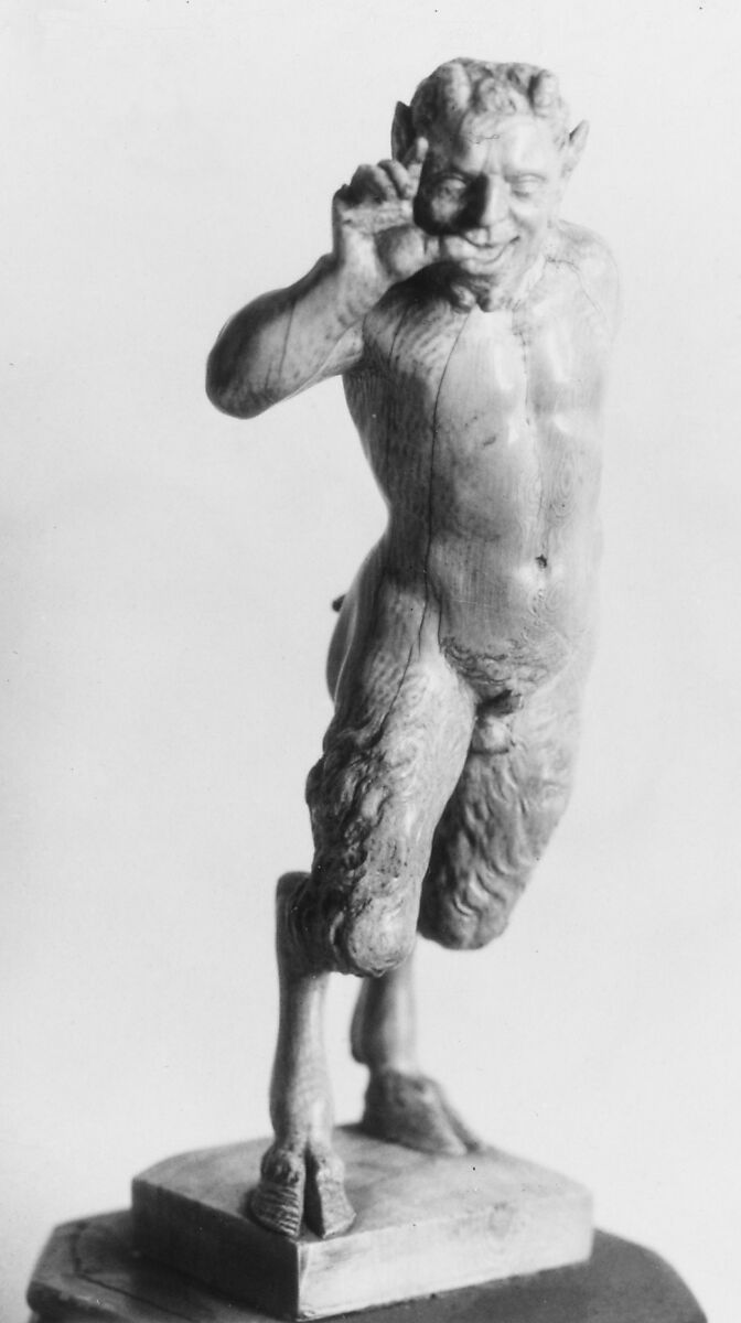 Satyr, Ivory, Flemish 