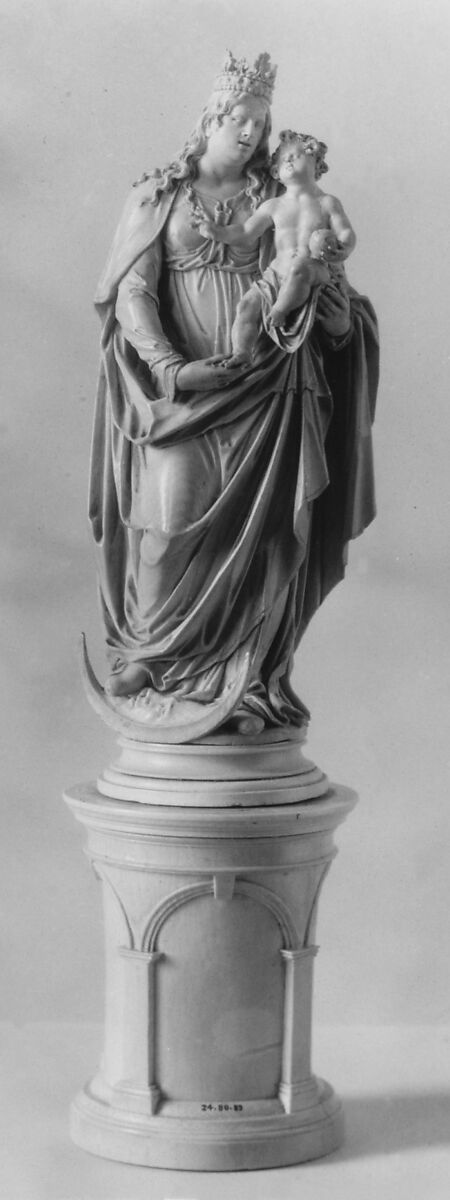 Virgin and Child, Ivory, German or Netherlandish