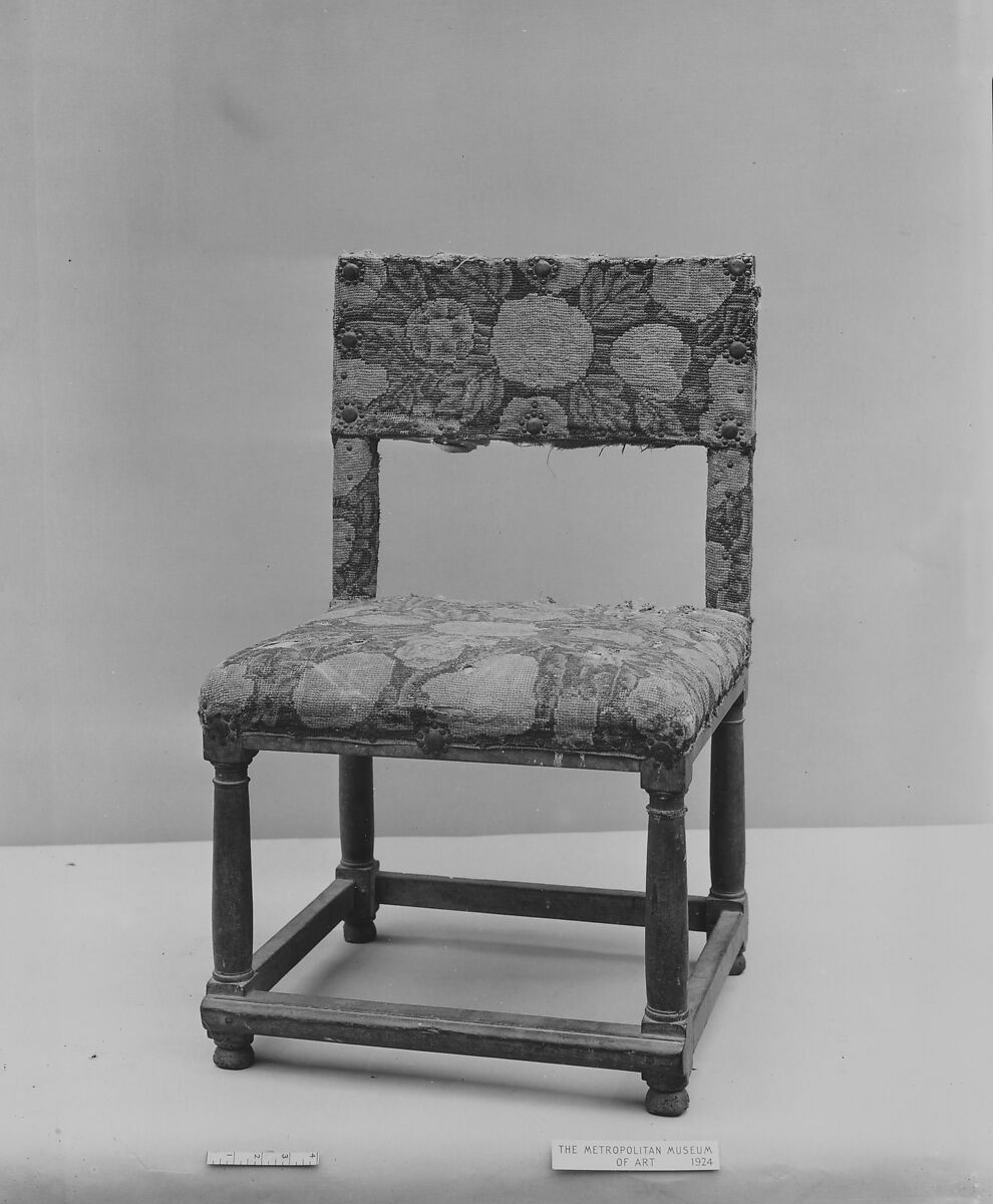 Side chair, Walnut, French 
