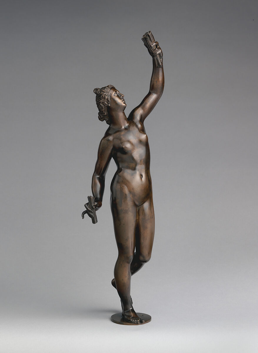 Fortuna, After a model by Giambologna (Netherlandish, Douai 1529–1608 Florence), Bronze, Italian, Florence