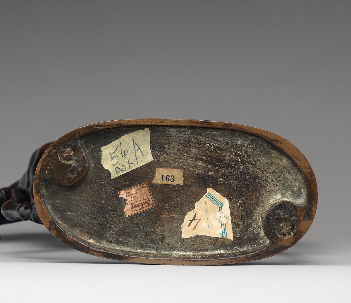 Trotting horse, After a model by Giambologna (Netherlandish, Douai 1529–1608 Florence), Bronze, Italian, Florence