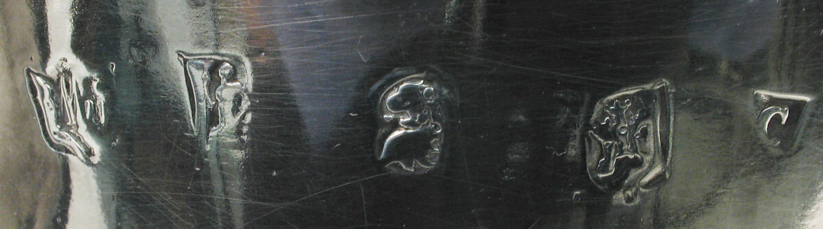 Peg tankard, Henry Muston (active 1703–4), Silver, British, Exeter
