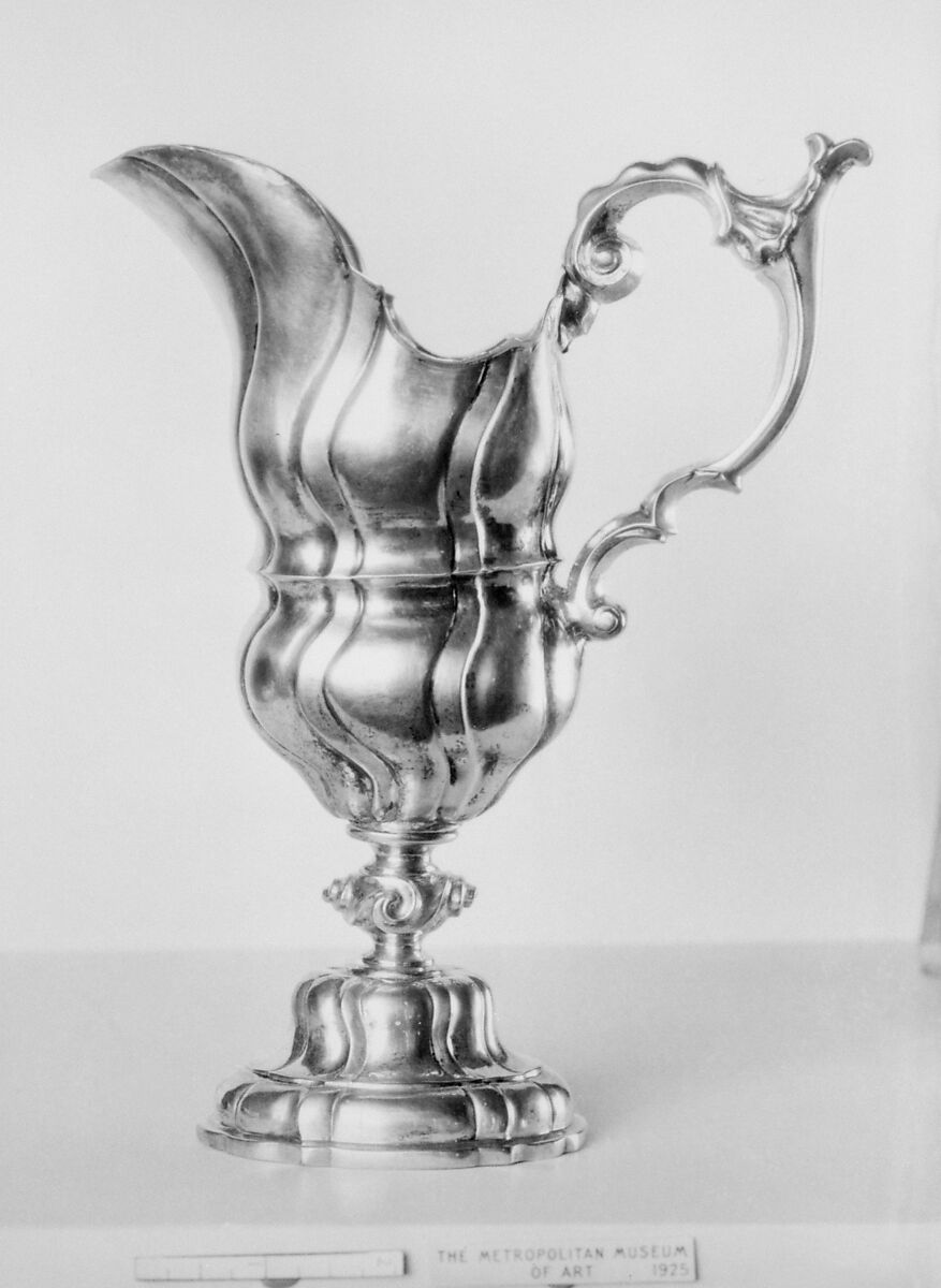 Ewer, Gottlieb Christian Drentwett (master 1749, died 1754), Silver, German, Augsburg 