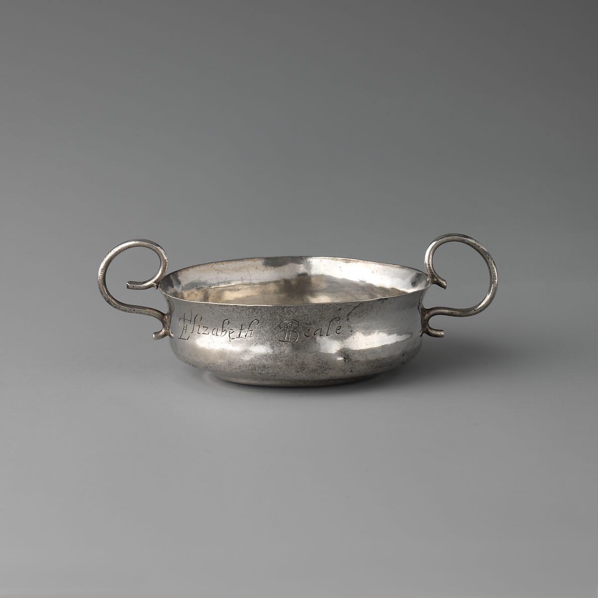 Wine taster, S. H., London (entered 1683), Silver, British, London 